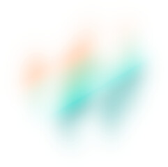 Abstract Soft Gradient Shape Illustration