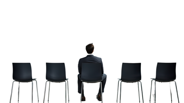 black and white chairs