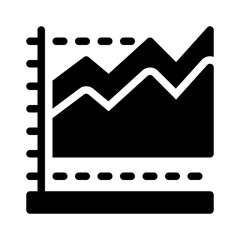 area chart glyph icon