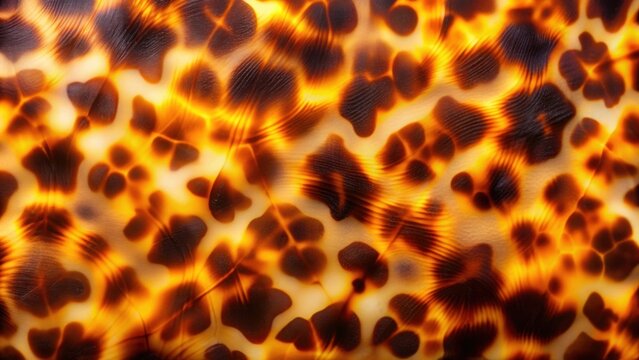 Close up of tortoiseshell tortoise shell pattern, featuring brown and golden hues , animal print, texture, background