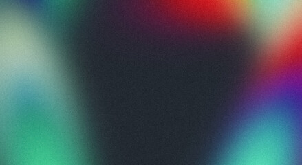 Retro color grainy gradient backdrop design. Abstract soft red blue purple color noisy gradient, vibrant colors, glowing color flow, bright, shine, noise texture, banner, poster