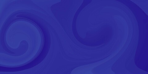 Abstract swirling background with flowing marbleizing liquid pattern with dark blue color blend combination