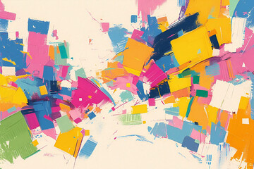 Vibrant Abstract Expression