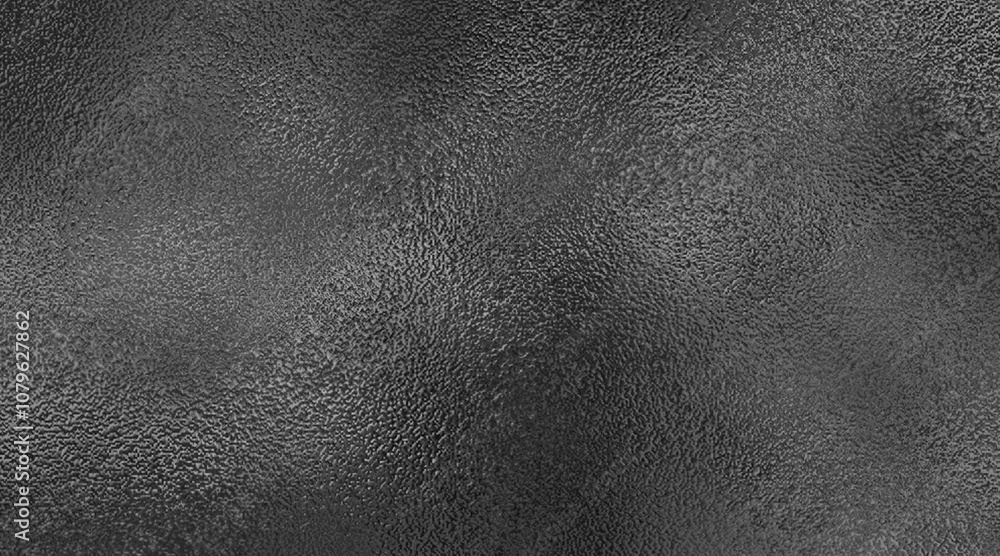 Poster dark gray foil glass texture background. abstract gradient bright light reflection and shiny rough t