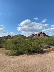 Arizona rocky desert