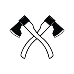 axe icon design template vector