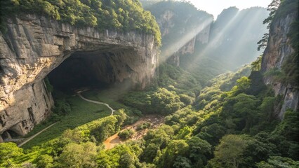  Hang Son Doong Cave entrance Vietnam