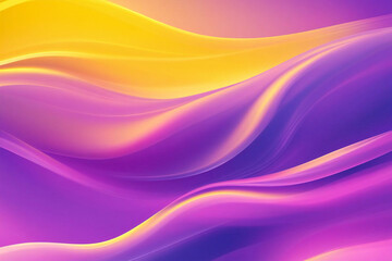 Fototapeta premium 流れる紫の抽象的なエネルギー