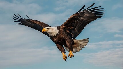 Obraz premium bald eagle in flight