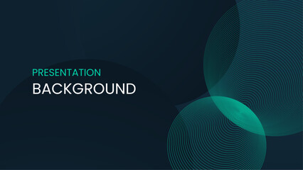 Modern technology presentation background for business