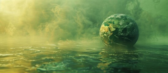 Earth Drowning in Toxic Smog