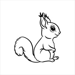 squirrel doodle