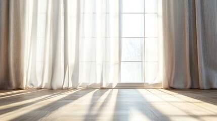 Sunlight Streaming Through Window