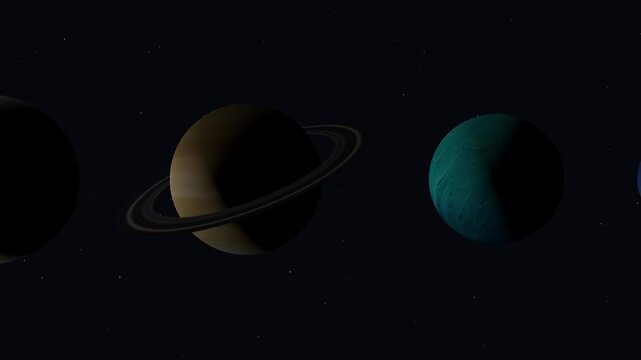 Sistema solar animaci&oacute;n