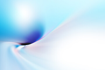 Bright abstract dynamic line curve soft light gradient colorful on blue pastel background design for graphics pattern web illustration technology smart digital backdrop wallpaper banner poster
