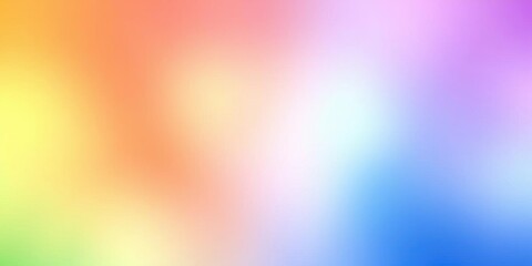Rainbow colored background with vibrant hues blending together seamlessly, artistic, illustration