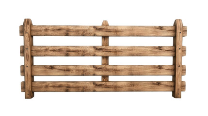 A rustic wooden fence panel design for outdoor spaces and landscaping projects.