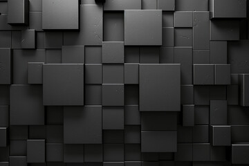 Abstract Dark Topographic Landscape With Layered Texture
