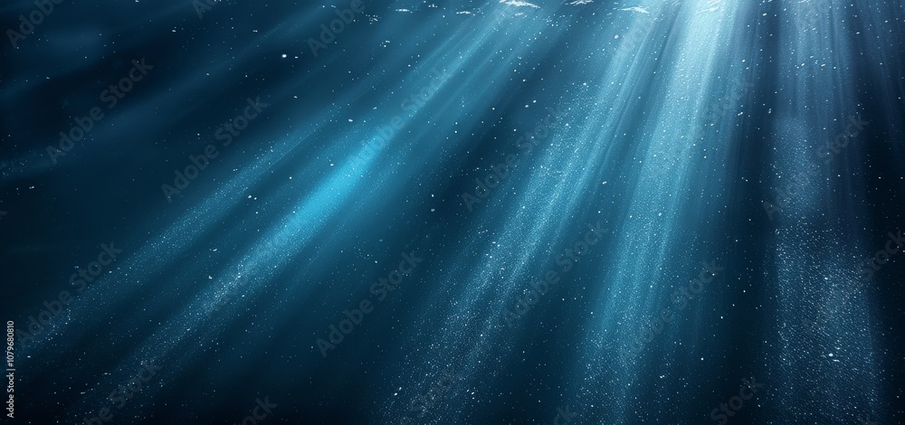 Aufkleber soft grainy gradient background with light rays in grey and navy blue for website header poster bann
