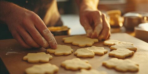 Shaping Cookie Dough