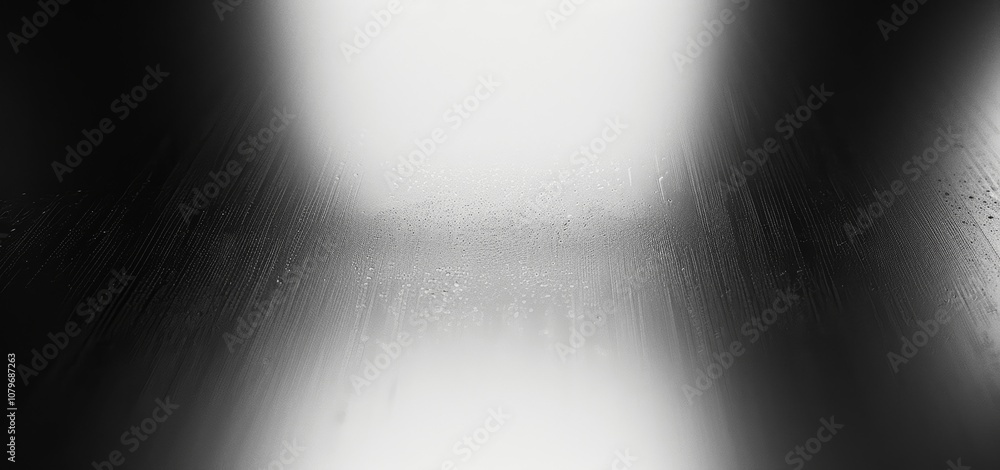 Aufkleber cool gray gradient background silver metal texture minimalist style smooth grainy gradient light ref
