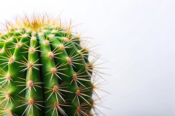Close up of a cactus tip