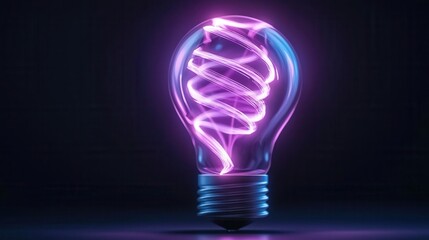 Innovation fracture, radiant energy patterns, disruptive ideas, dark background