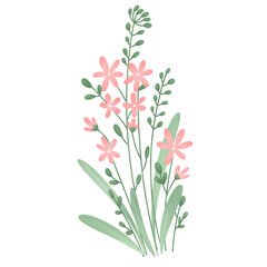 bunch of flowers in spring