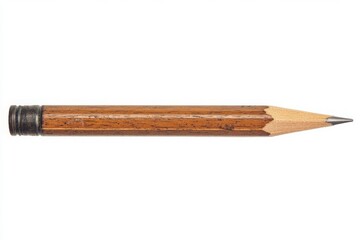 Naklejka premium Vintage Wooden Pencil - A Simple and Nostalgic Writing Instrument