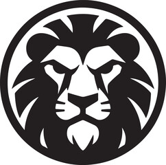 Lion Logo Design Vector Template. Lion Head 