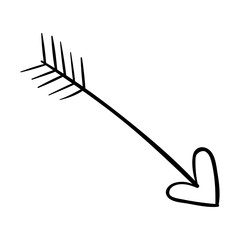 Heart arrow