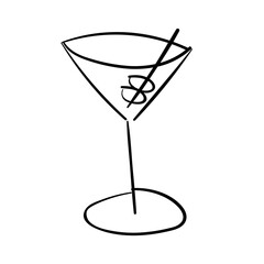 Martini glass