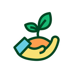 tree planting icon