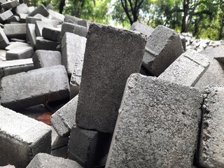 Abstract Chaos of Scattered Paving Stones