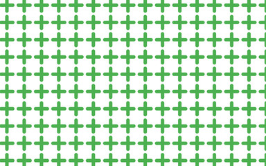 Green rounded corners plus seamless pattern 