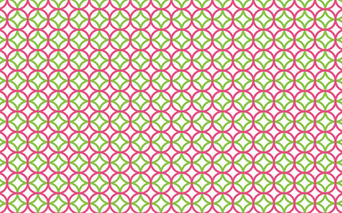 seamless pink and green geometric pattern