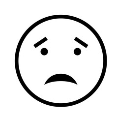 Sad icon 