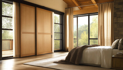 Fototapeta premium Fresh minimalist interior design ideas, each one unique