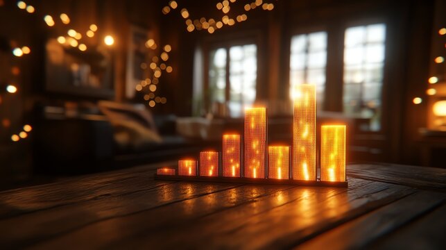 Create a bar graph showing yearoveryear revenue growth for different product lines