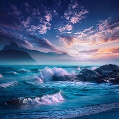 Fototapeta premium magic sea