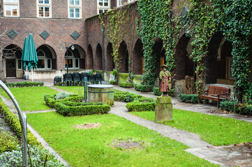 view of the town in the city