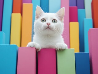 Generate a sales forecast graphic, showing expected trends over the next year