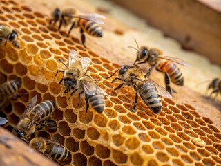 "Honeycomb Progress: Gradual Pension Growth to Secure Retirement"