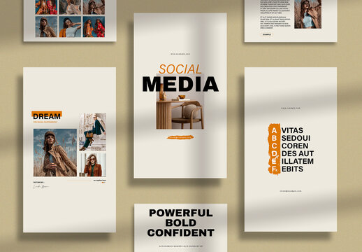 Instagram Template Layout