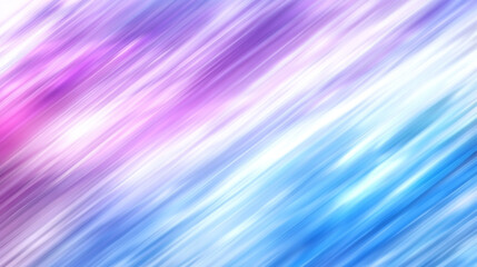 Obraz premium Abstract background with diagonal blurred lines in shades of blue and purple.