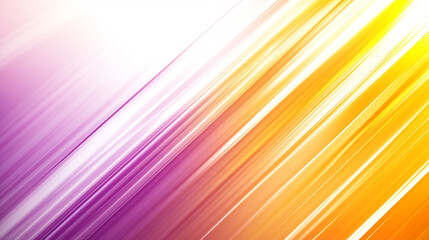 Obraz premium Abstract background with diagonal lines in purple, yellow, and white.