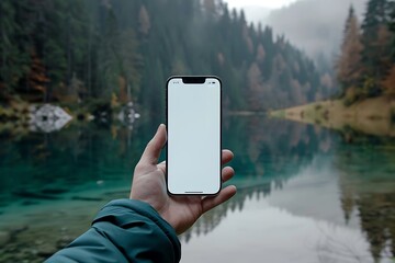 man holding smartphone