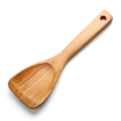 Wooden Slotted Spatula for Cooking and Kitchen Use