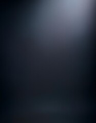 Naklejka premium Moody, minimalist design with a grainy, dark blue background and a light gradient