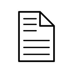 document icon design vector template